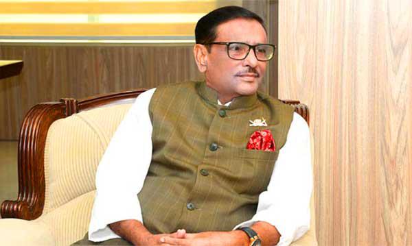 কাল দেশে ফিরছেন ওবায়দুল কাদের