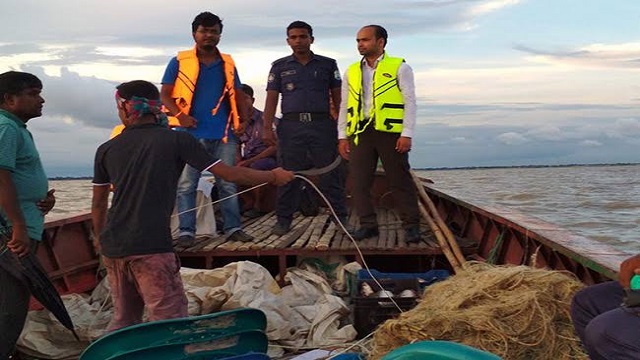 বাংলাদেশের জলসীমা অতিক্রম, মিয়ানমারের ১৬ জেলে আটক