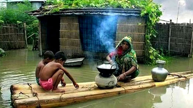 ভারতের ৭২ শতাংশ জেলাই বন্যায় বিপর্যস্ত হতে পারে